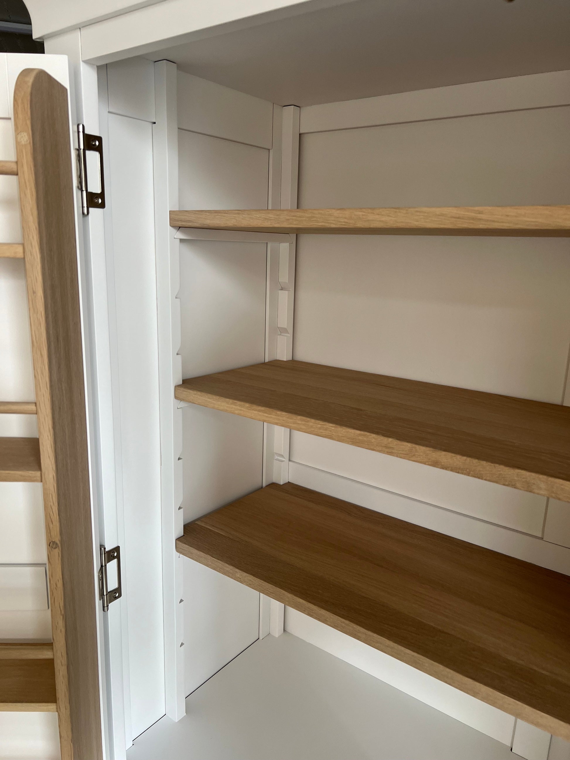 CHESTER PURE WHITE Double Larder Quality Furniture Clearance Ltd