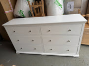 FAIRFORD SOFT WHITE
6 Drawer Large Chest Quality Furniture Clearance Ltd