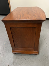 Load image into Gallery viewer, WINCHCOMBE DARK OAK
Winchcome Dark Oak 3 Drawer Wide Bedside Quality Furniture Clearance Ltd
