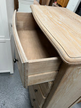 Load image into Gallery viewer, Camille Limewash Oak Tall 5 Drawer Chest Quality Furniture Clearance Ltd
