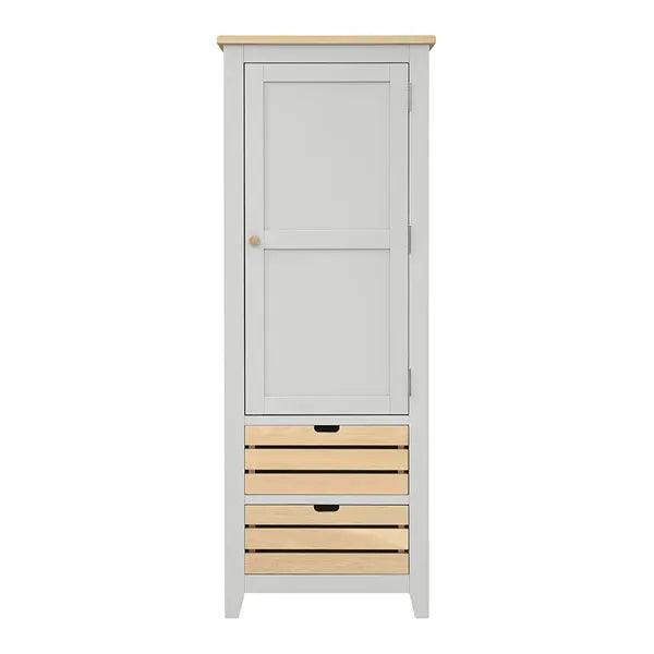 CHESTER DOVE GREY Narrow Larder Quality Furniture Clearance Ltd