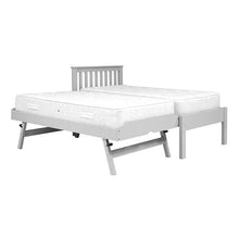 Load image into Gallery viewer, PENSHAM DOVE GREY Guest Bed and Trundle with Two Mattresses Quality Furniture Clearance Ltd
