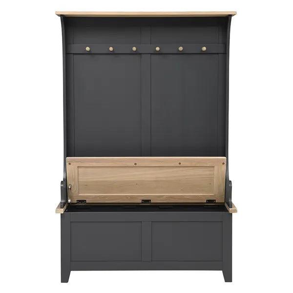 CHESTER CHARCOAL Hallway Tidy Quality Furniture Clearance Ltd