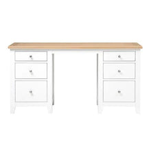 Load image into Gallery viewer, CHESTER PURE WHITE Dressing Table Quality Furniture Clearance Ltd
