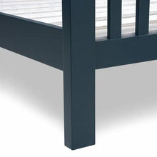 Load image into Gallery viewer, CHESTER MIDNIGHT BLUE 4ft 6&quot; Double Bed Quality Furniture Clearance Ltd

