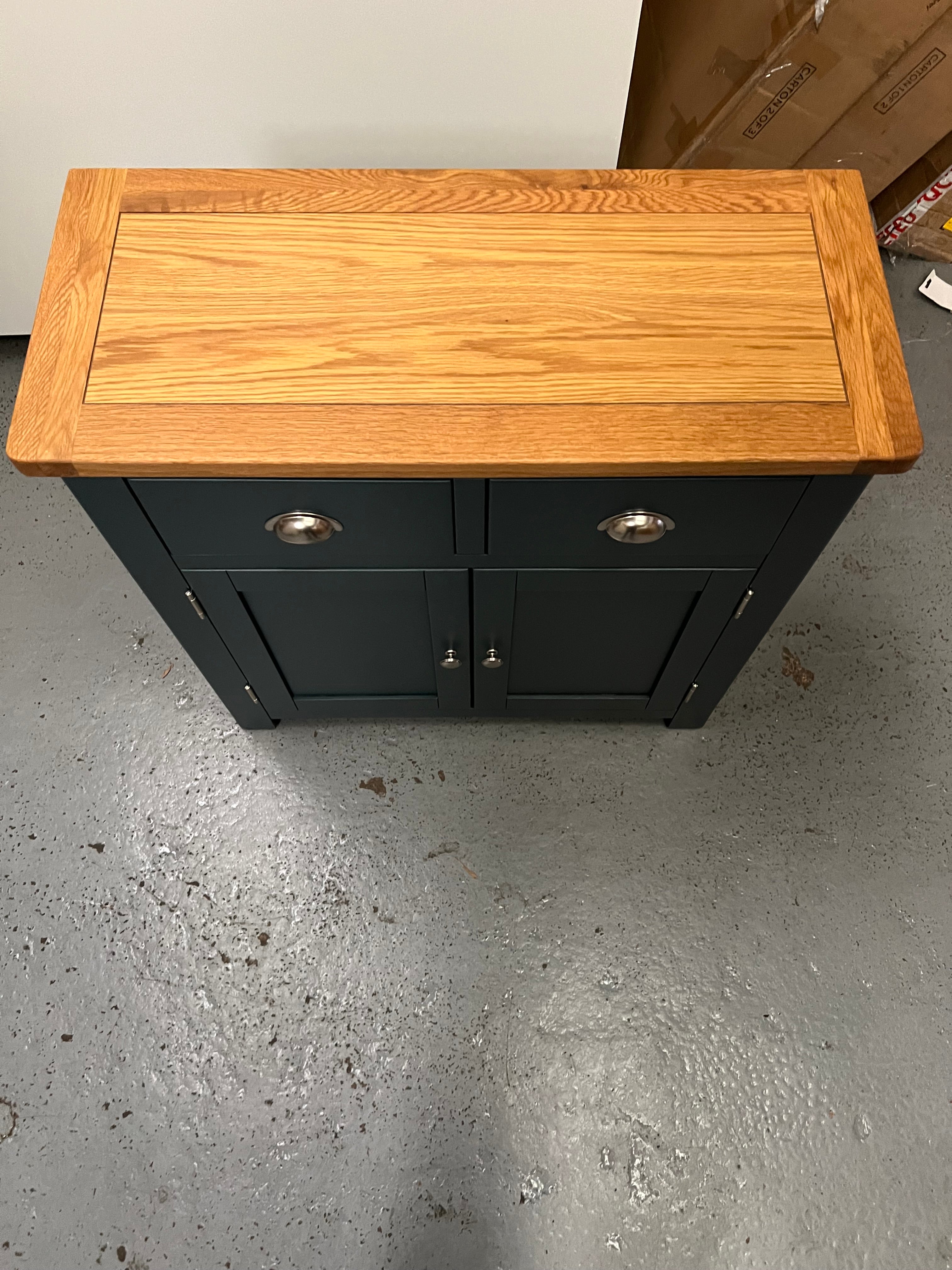 Westcote Inky Blue 2 Door 2 Drawer Sideboard furniture delivered