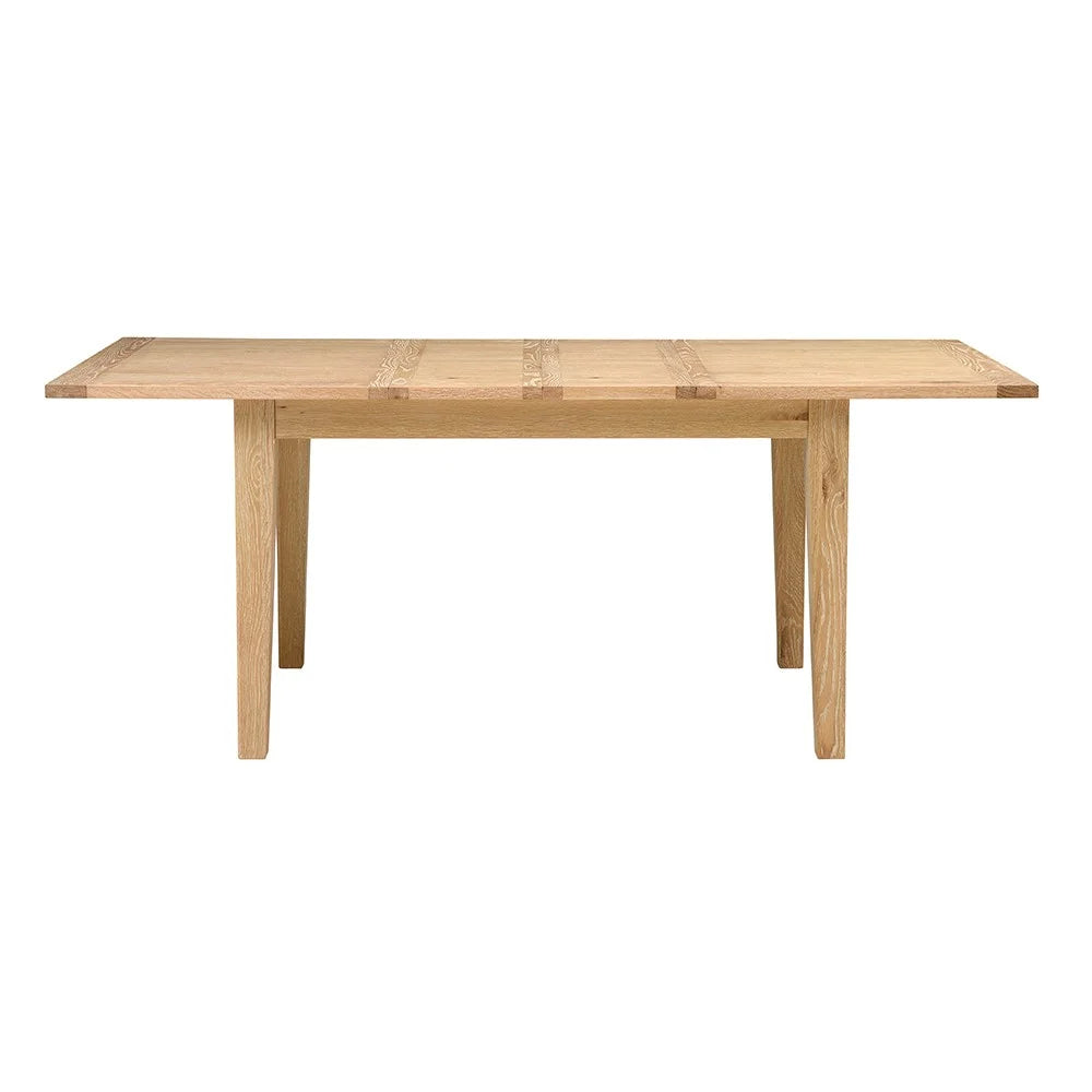 INGLESHAM WHITEWASH OAK
4-6 Seater Extending Dining Table Quality Furniture Clearance Ltd