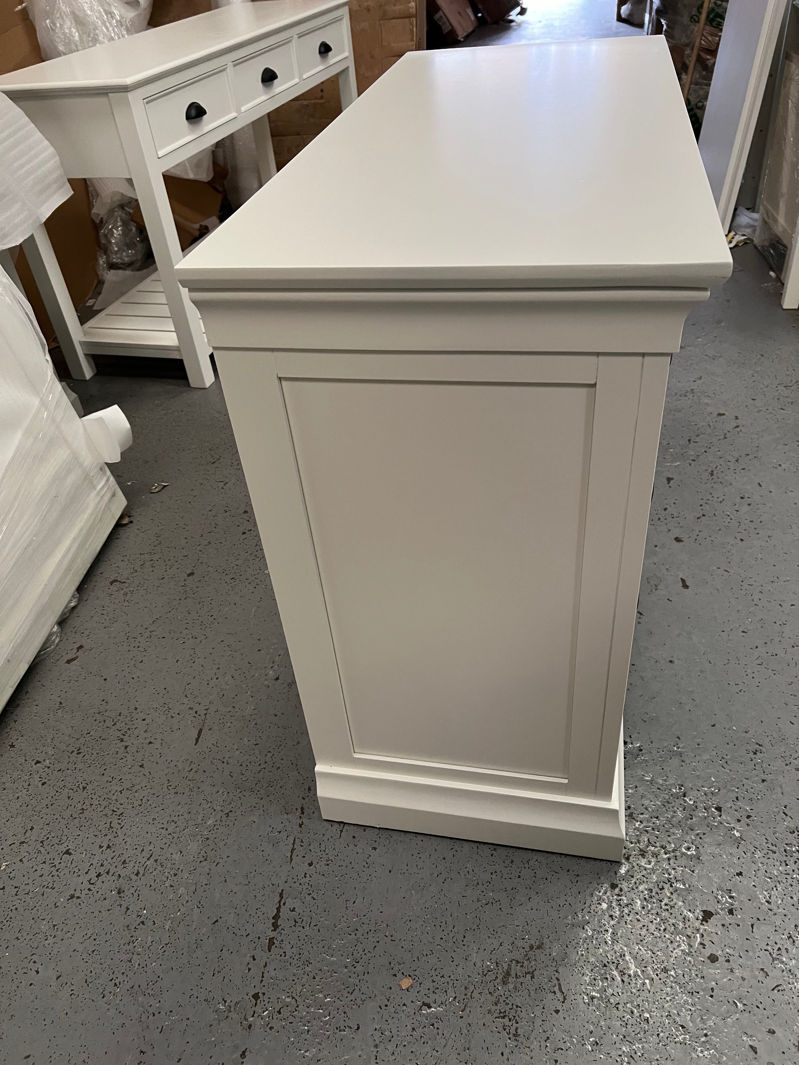 Chantilly Warm White 3 Drawer Petite Chest furniture delivered