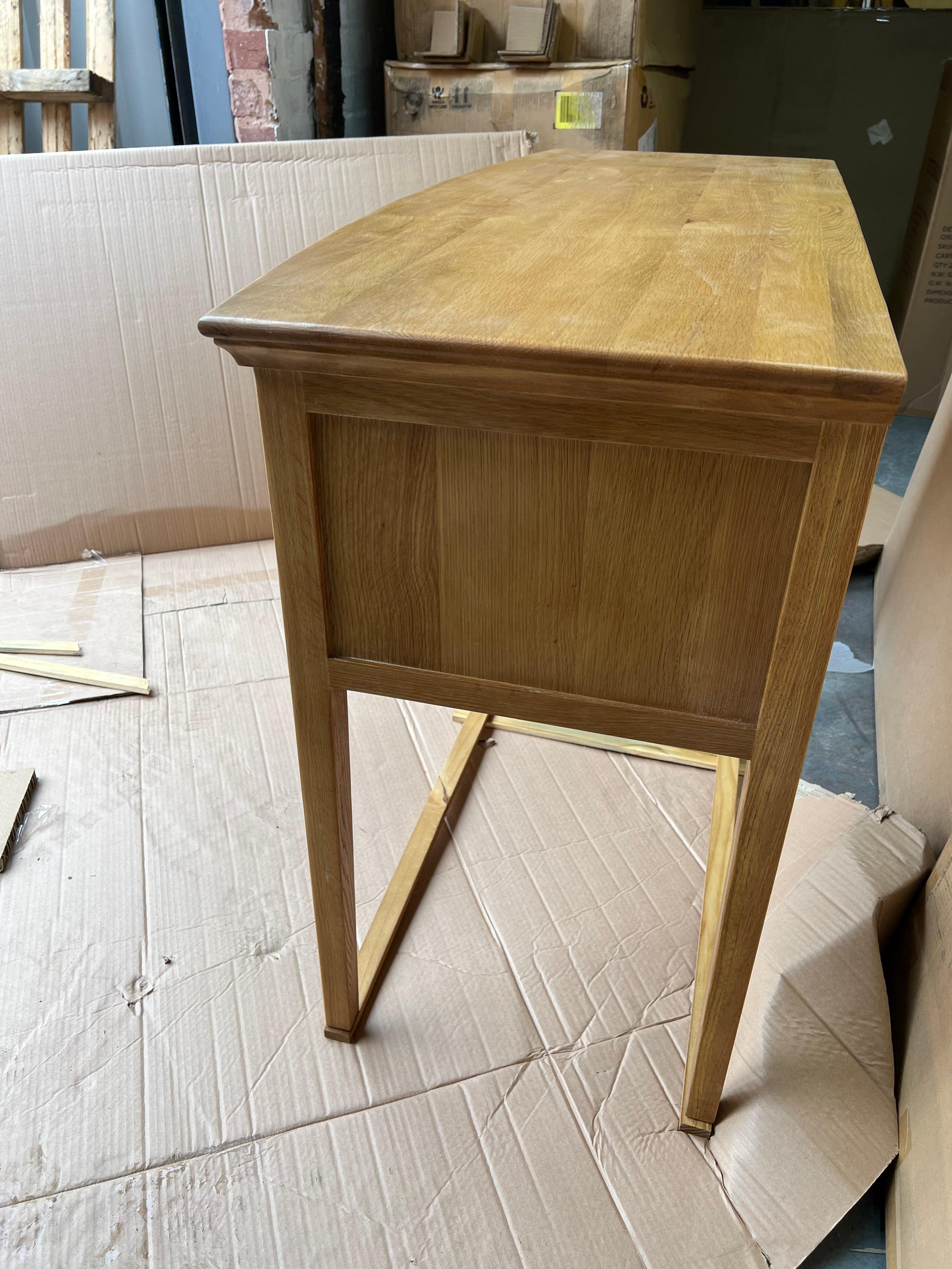 Winchcombe Oiled Oak Dressing Table Quality Furniture Clearance Ltd