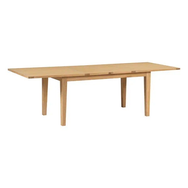 INGLESHAM WHITEWASH OAK 6-10 Seater Extending Dining Table Quality Furniture Clearance Ltd