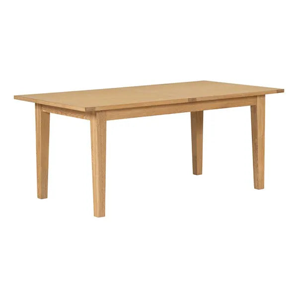 INGLESHAM WHITEWASH OAK 6-10 Seater Extending Dining Table Quality Furniture Clearance Ltd