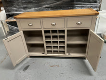 Load image into Gallery viewer, LUNDY STONE
Sideboard with Wine Rack Quality Furniture Clearance Ltd
