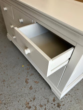 Load image into Gallery viewer, Chantilly Pebble Grey 3 Over 4 Chest furniture delivered
