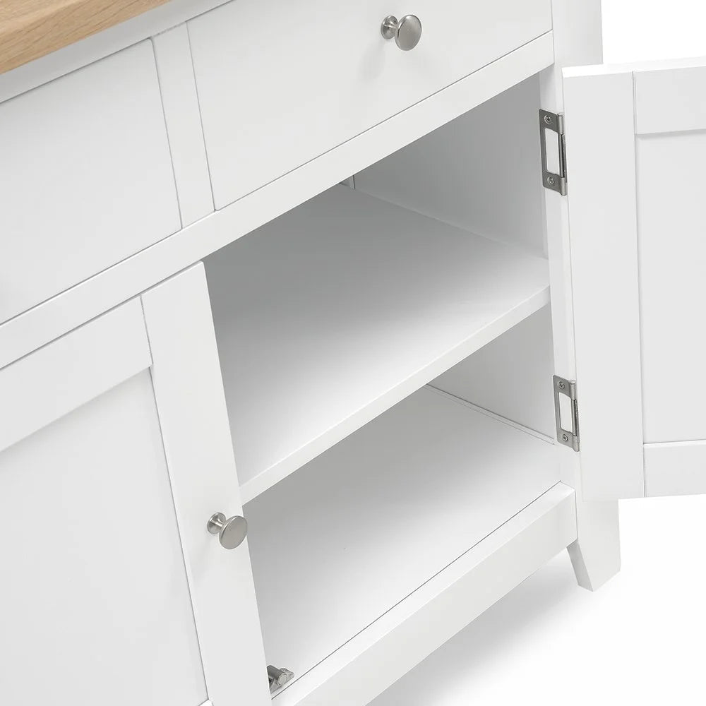 CHESTER PURE WHITE
Small Sideboard Quality Furniture Clearance Ltd