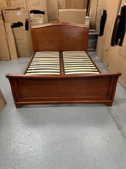 Winchcombe Dark Oak NEW 5ft Kingsize Sleigh Bed Quality Furniture Clearance Ltd