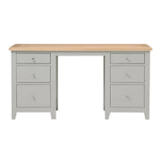 CHESTER DOVE GREY
Double Pedestal Dressing Table Quality Furniture Clearance Ltd