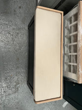 Load image into Gallery viewer, Chester Charcoal Large Shoe Storage Trunk and Bench furniture delivered
