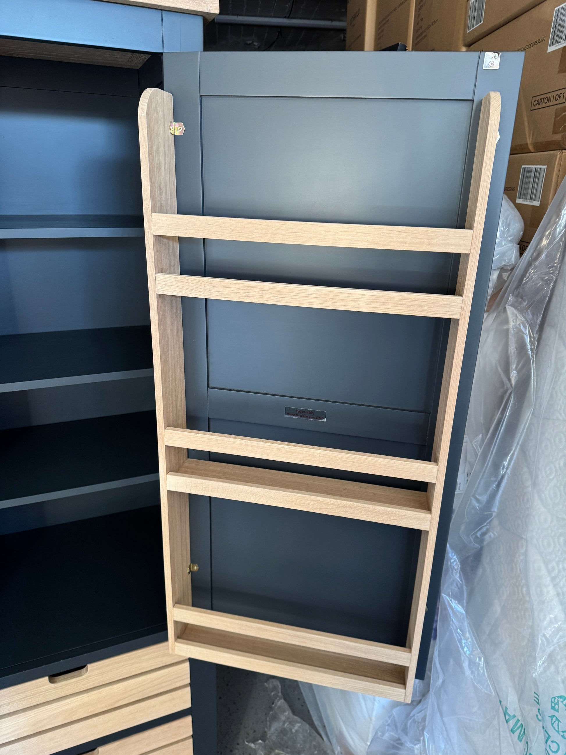 CHESTER CHARCOAL 
Narrow Larder Quality Furniture Clearance Ltd