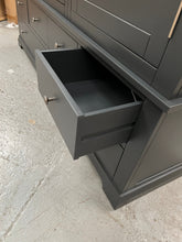 Load image into Gallery viewer, CHANTILLY DUSKY BLACK Grand Triple Wardrobe Quality Furniture Clearance Ltd
