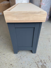 Load image into Gallery viewer, Chester Charcoal Large Shoe Storage Trunk and Bench furniture delivered
