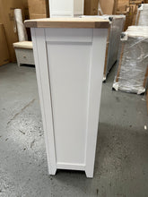 Load image into Gallery viewer, CHESTER PURE WHITE Large Shoe Cupboard Quality Furniture Clearance Ltd
