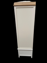 Load image into Gallery viewer, CHESTER PURE WHITE Open Petite Wardrobe Quality Furniture Clearance Ltd
