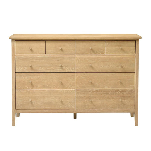 BERKELEY NORDIC OAK
10 Drawer Chest Quality Furniture Clearance Ltd