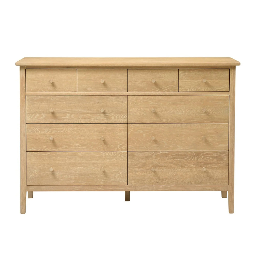 BERKELEY NORDIC OAK
10 Drawer Chest Quality Furniture Clearance Ltd