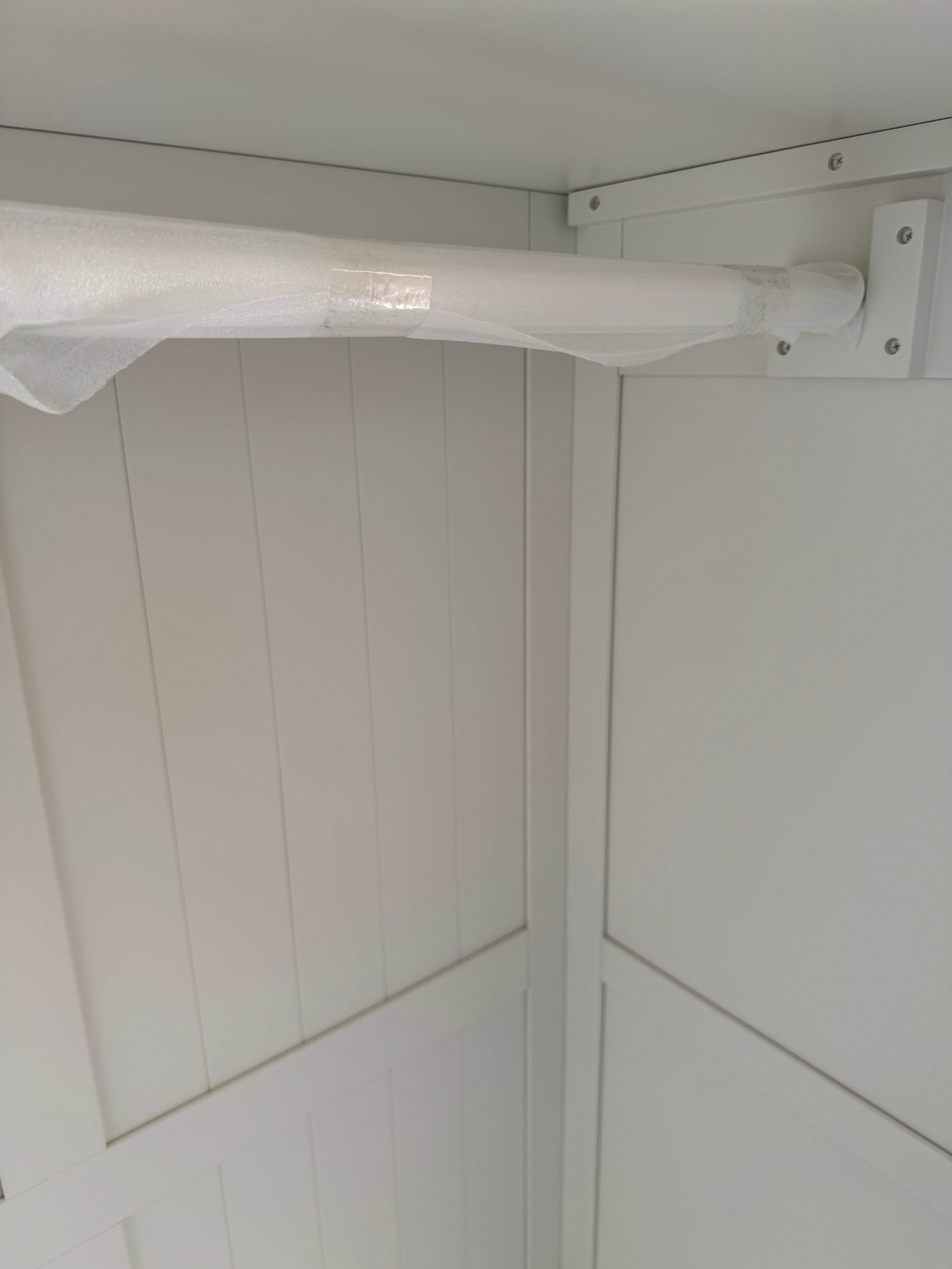 Chantilly warm white double wardrobe. furniture delivered