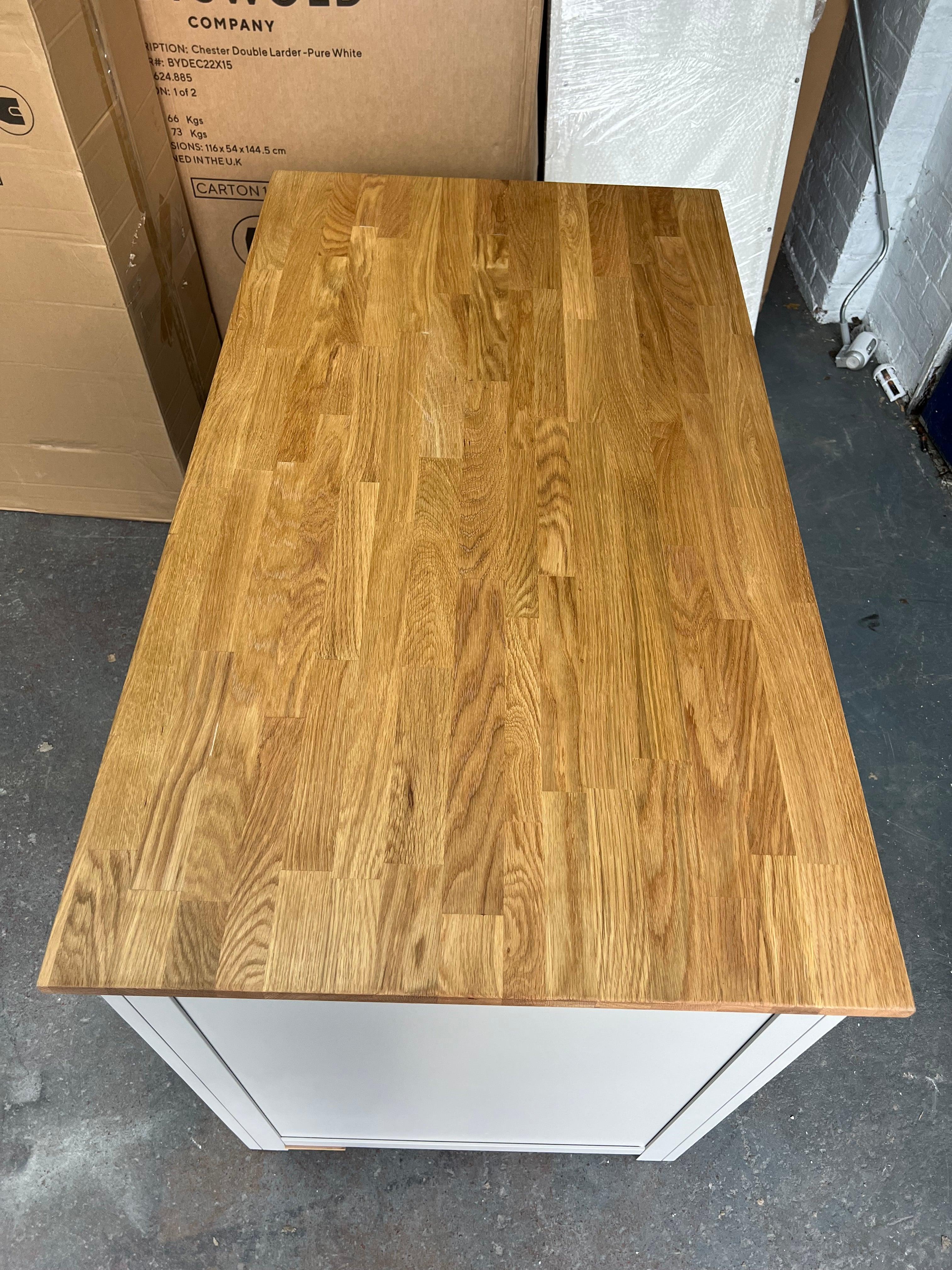 Portobello Grey Breakfast Bar Island with Stools. furniture delivered