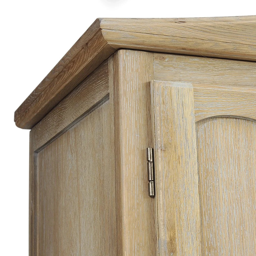 Camille Limewash Oak Triple Wardrobe furniture delivered