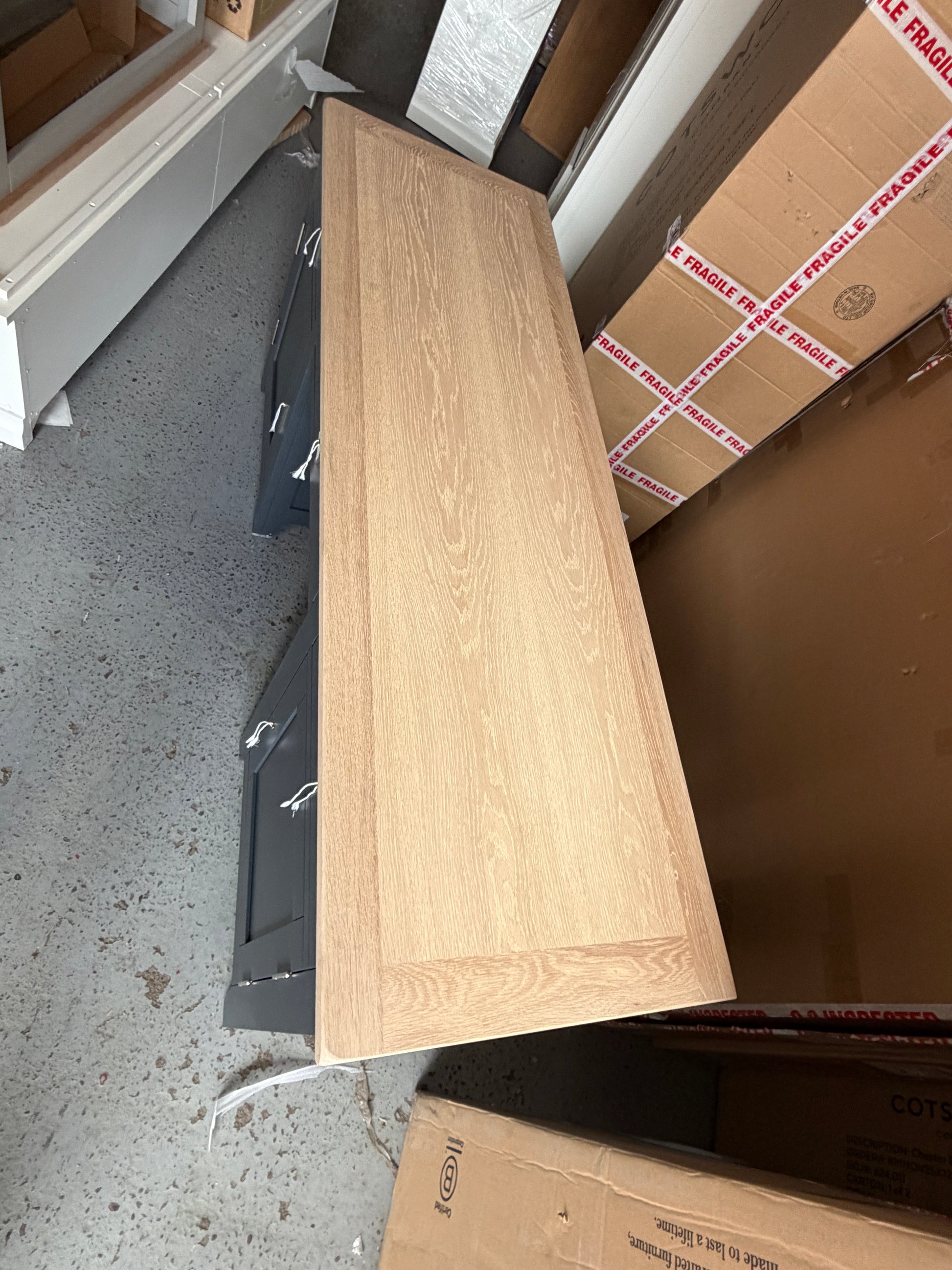 CHESTER CHARCOAL
Double Pedestal Desk furniture delivered