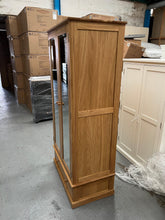 Load image into Gallery viewer, Appleby Light Oak Double Wardrobe with Mirrors Wardrobe. furniture delivered 
