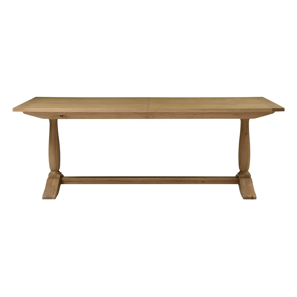 ELKSTONE MELLOW OAK
6-8 Seater Extending Dining Table Quality Furniture Clearance Ltd