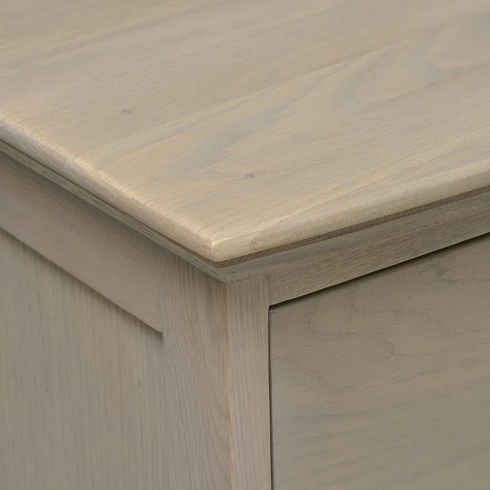 Winchcombe Smoked Oak 4 Over 3 Chest of Drawers Quality Furniture Clearance Ltd