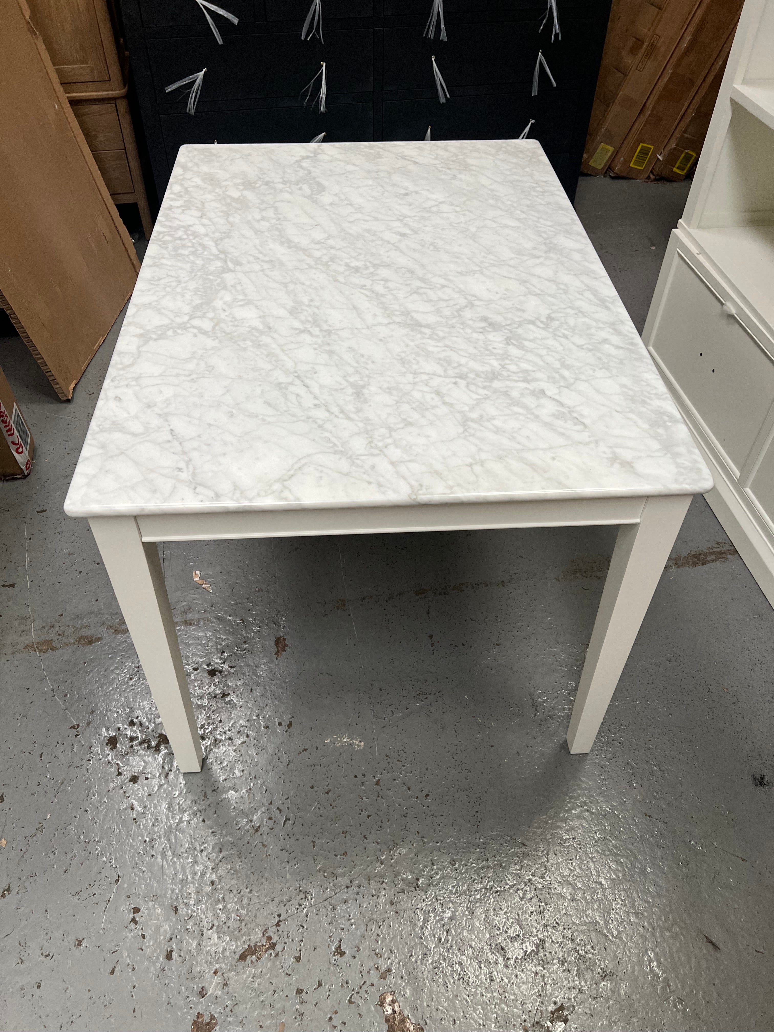 STOW WARM WHITE
Fixed Marble Top Table Quality Furniture Clearance Ltd