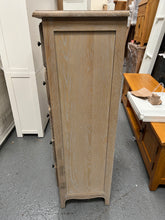 Load image into Gallery viewer, Camille Limewash Oak Tall 5 Drawer Chest Quality Furniture Clearance Ltd
