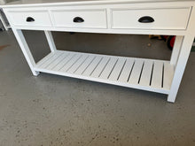 Load image into Gallery viewer, STOW WARM WHITE Extra Large Console Table Quality Furniture Clearance Ltd
