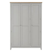 Chester Dove Grey 3 Door Hallway Cloakroom Quality Furniture Clearance Ltd