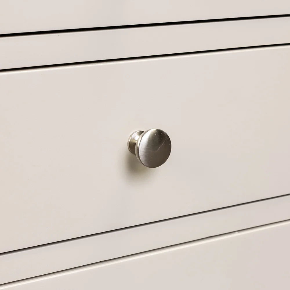 CHESTER LIMESTONE
3 Drawer Bedside Table set of 2 Quality Furniture Clearance Ltd