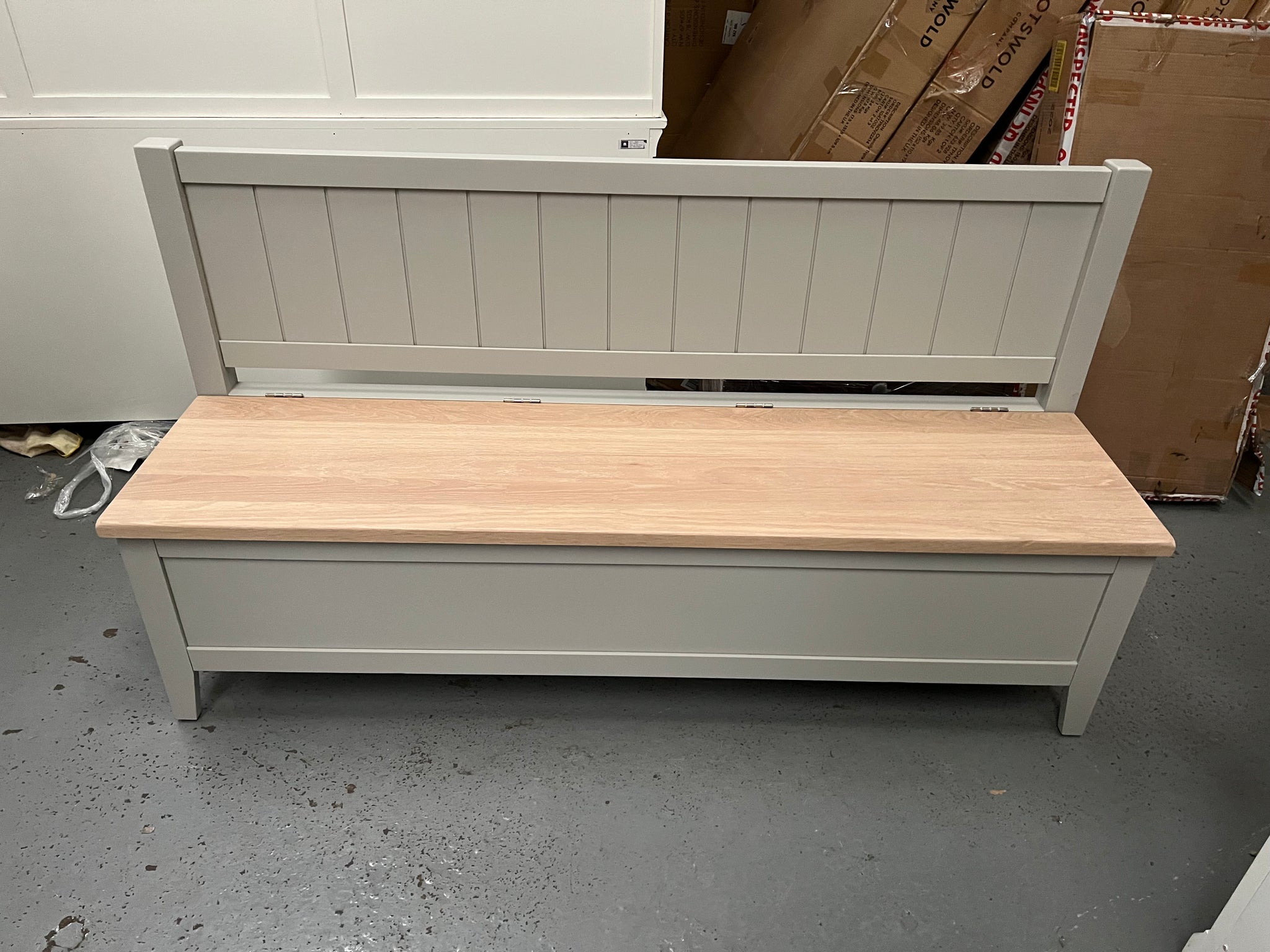 Cotswold Company Monks Bench CHESTER DOVE GREY Monks