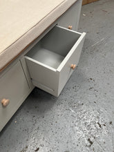 Load image into Gallery viewer, CHESTER DOVE GREY
3 Drawer Shoe Bench Quality Furniture Clearance Ltd
