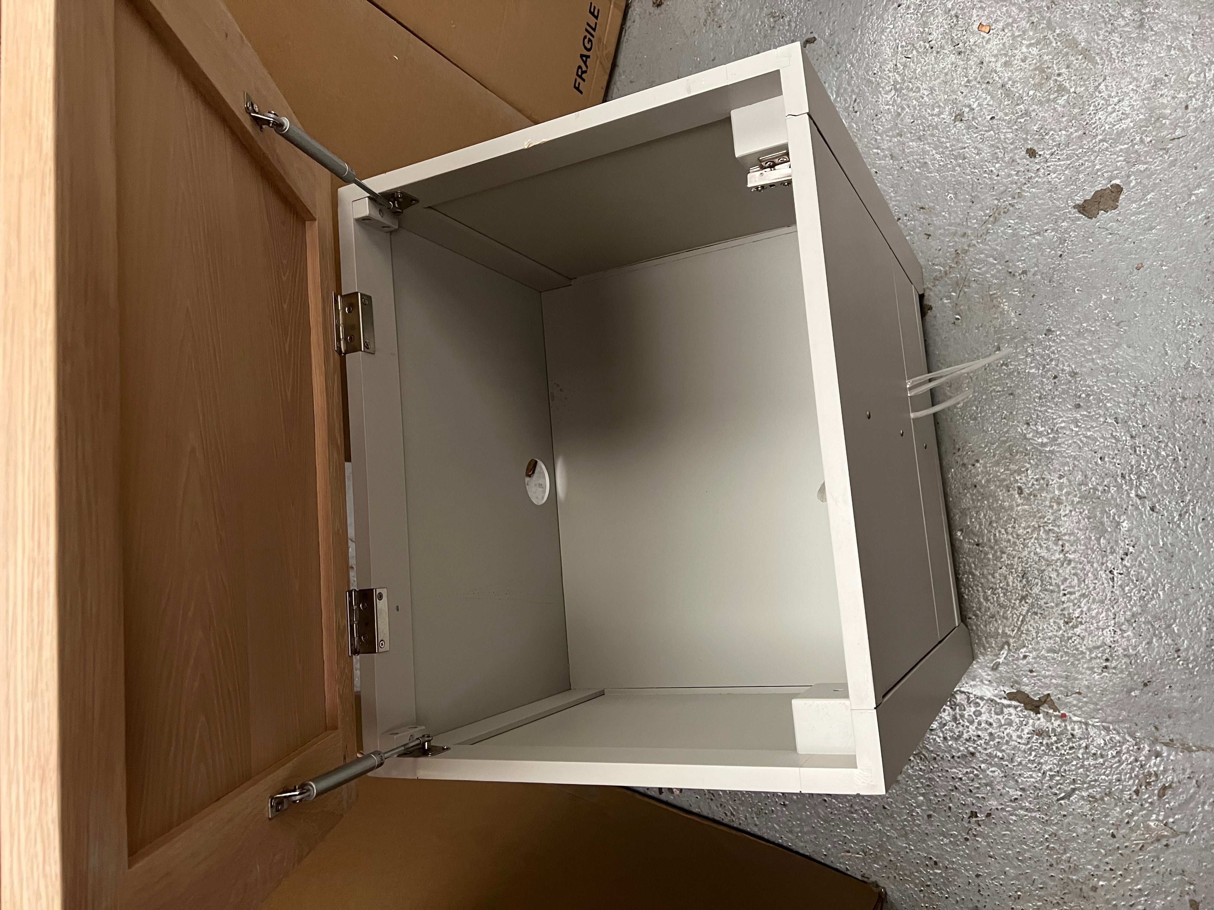 Chester Dove Grey Printer and Paper Storage Quality Furniture Clearance Ltd