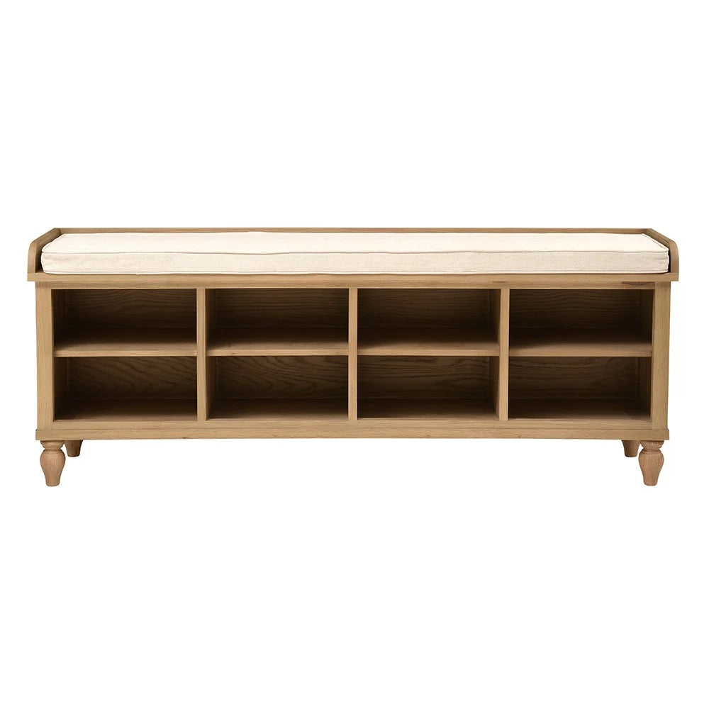 ELKSTONE MELLOW OAK
Extra Large Shoe Bench Quality Furniture Clearance Ltd
