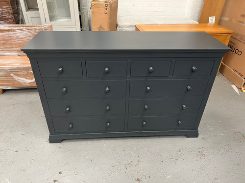 Chantilly Dusky Black 10 Drawer Chest furniture delivered