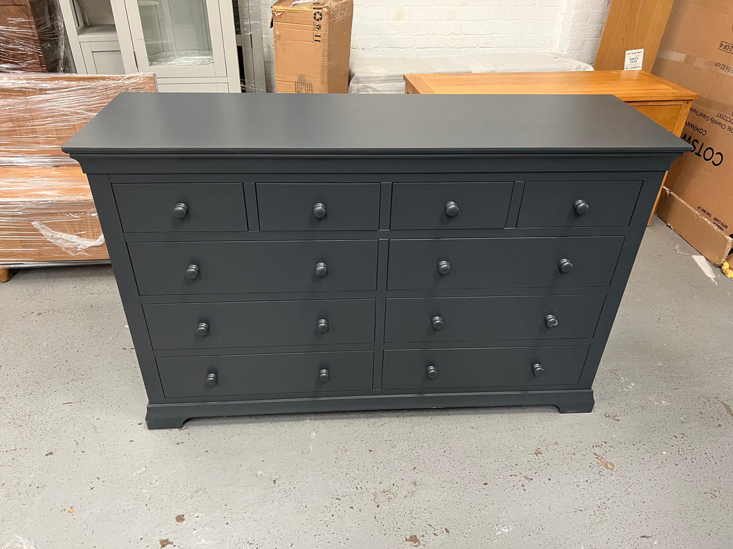 Chantilly Dusky Black 10 Drawer Chest furniture delivered