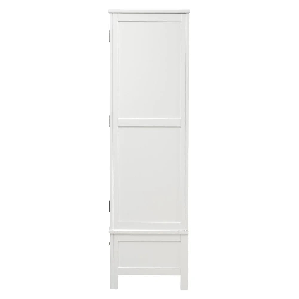 SIMPLY COTSWOLD PURE WHITE Double Wardrobe Quality Furniture Clearance Ltd
