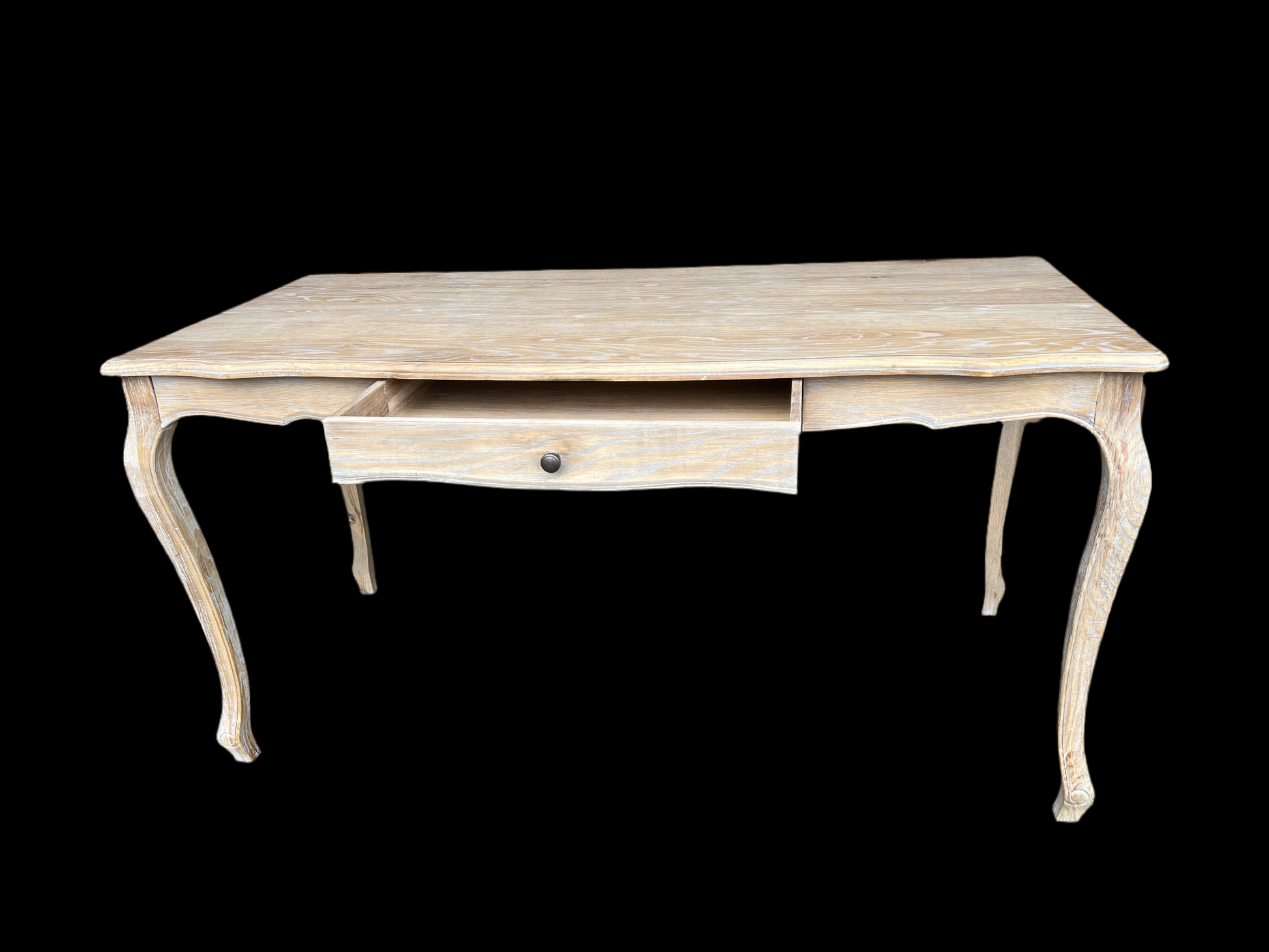 CAMILLE LIMEWASH OAK
Large Office Desk Quality Furniture Clearance Ltd