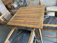 Load image into Gallery viewer, Stroud - 5 pes high bar set - Natural Finish Quality Furniture Clearance Ltd
