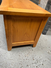 Load image into Gallery viewer, Oakland Rustic Oak Extra Large TV Stand up to 75&quot; Quality Furniture Clearance Ltd
